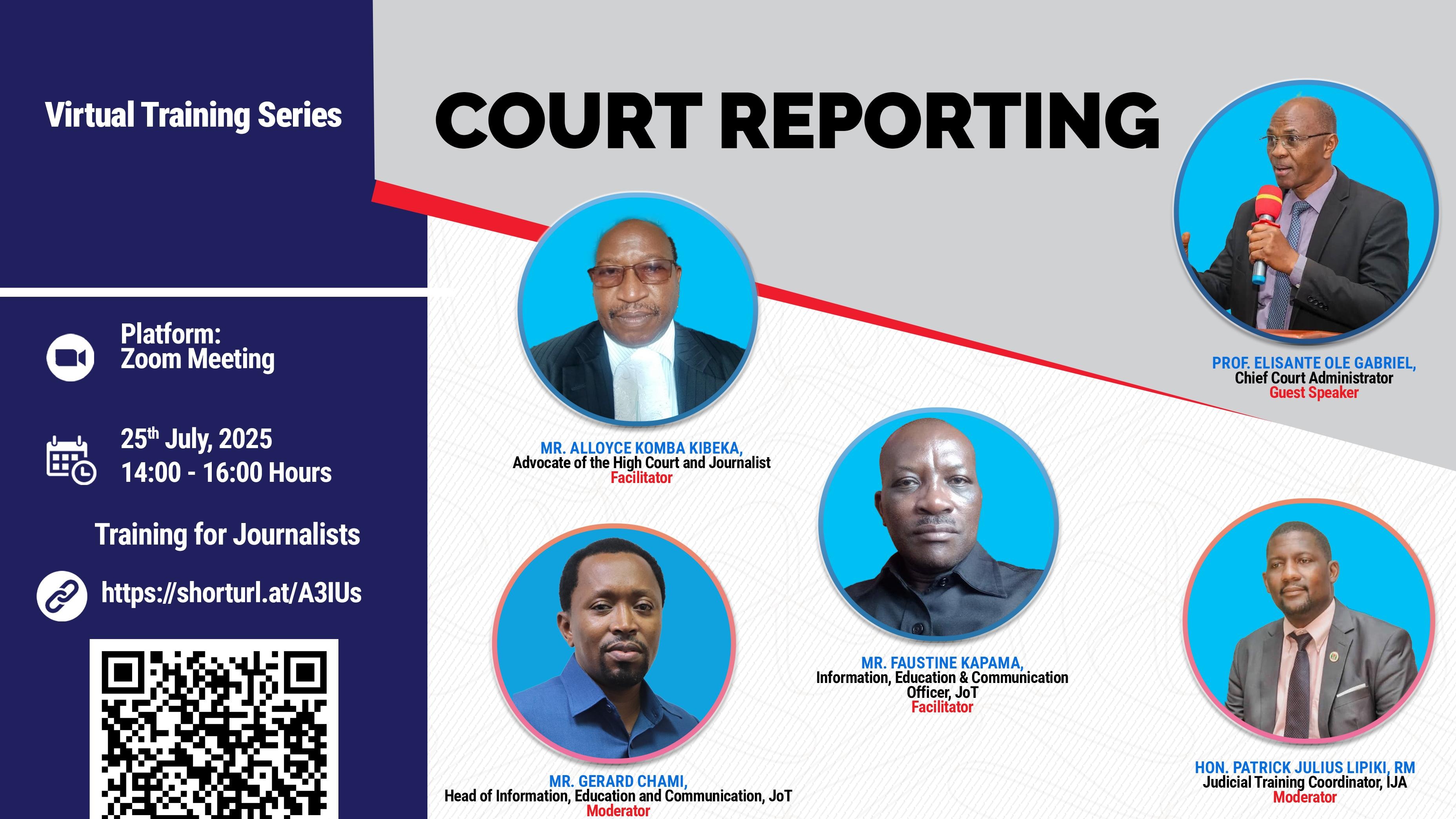 IJA YAWAFUNDA WAANDISHI WA HABARI KUHUSU UANDISHI WA HABARI ZA MAHAKAMA